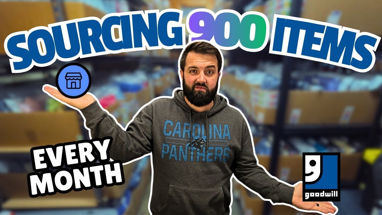 I Source 900 Items Every Month to Resell Online - Top 5 Methods!