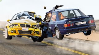 Extreme Car Crashes Compilation #236 - BeamNG Drive Crashes 