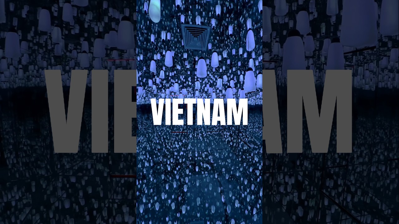 Lieu magique à Saïgon au Vietnam, voici Flyover Starry Sky Art au 4éme étage de la tour Bitexco