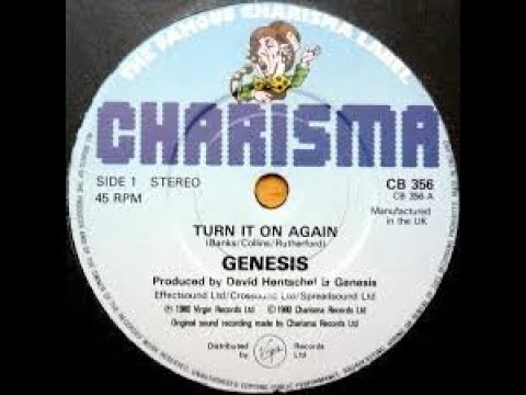 Genesis Turn It On Again Lyrics