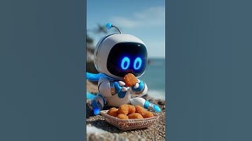 I’m AstroBot — I rescue bots AND eat snacks! 🍔⚡ Let’s gooo! #SnackTimeHero#AstroBot #Shorts