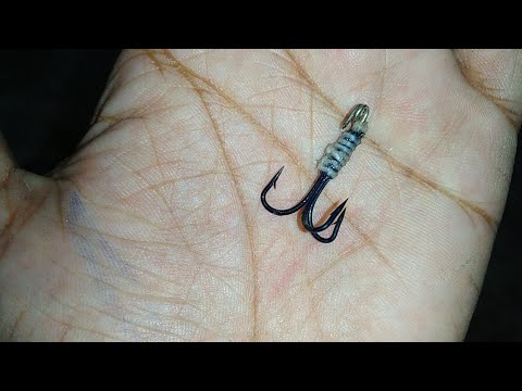 How To Make Triple Hook (very easy and very strong ) 