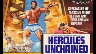 ERCOLE E LA REGINA DI LIDIA (1959) HERCULES UNCHAINED - Music by ENZO MASETTI - Soundtrack Montage