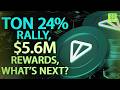 From TON To GRAM: 24% Rally, $5.6M Staking Rewards And Exchange Backing | BOTR | 3.0 TV
