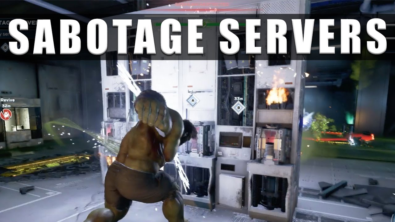 Marvel's Avengers Condition Green Sabotage Servers how to