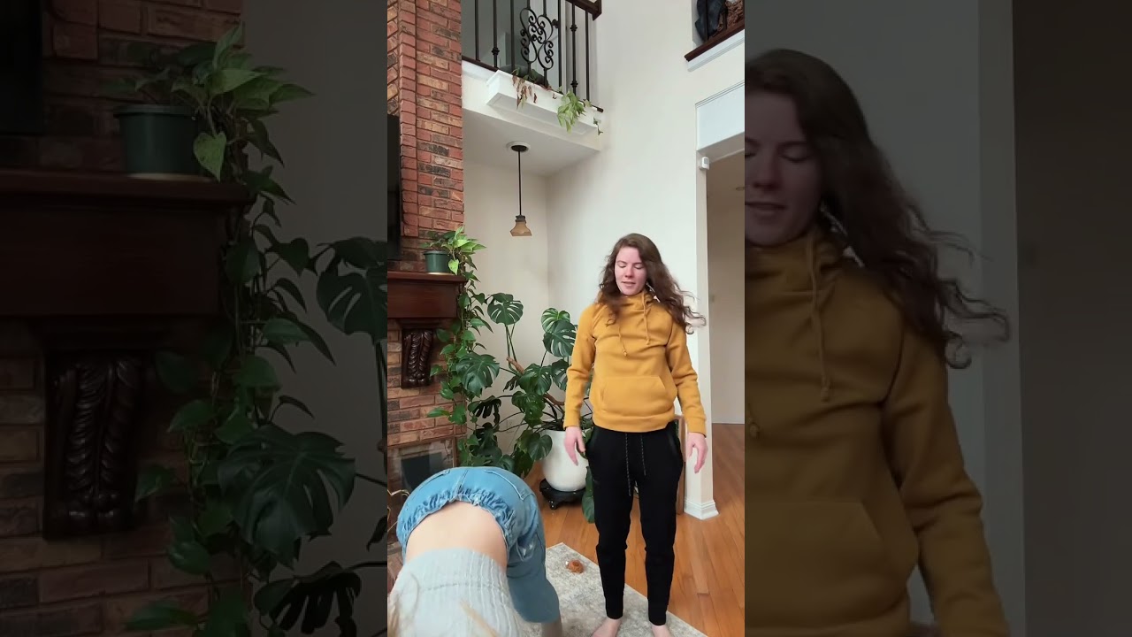 Enjoy this blooper 😂 we did NOT attempt to do this trend again haha