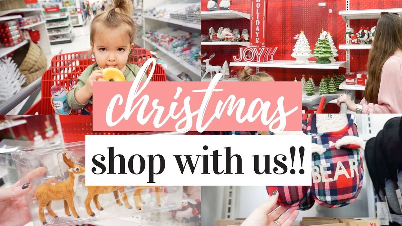 TARGET CHRISTMAS SHOP WITH ME 2019 DECOR, GIFTS, DOLLAR SPOT + HAUL 🎄