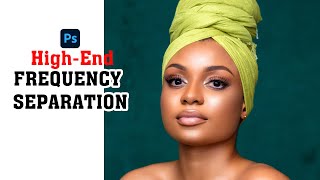 How To Photo Retouching high-end FREQUENCY SEPARATION  |Photoshop Tutorial | Vidu Art