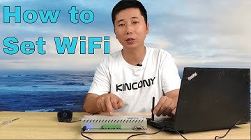 【how to use KC868-H32B#2】home automation controller set wifi module