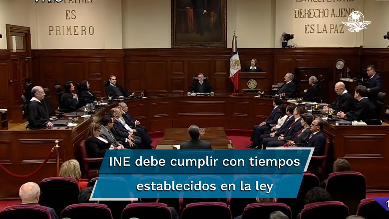 Suprema Corte ordena al INE no posponer revocación de mandato