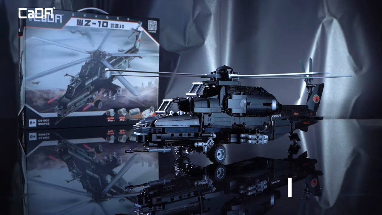 WZ-10 Attack Helicopter | CaDA Bricks C61005W