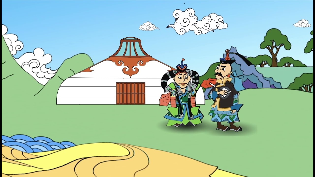 Цагаан арслан хийгээд Цагаан зандан модны үлгэр