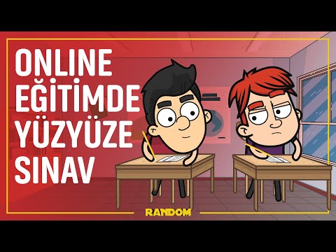 Online Eğitimde Yüzyüze Sınav  | ANİMASYON