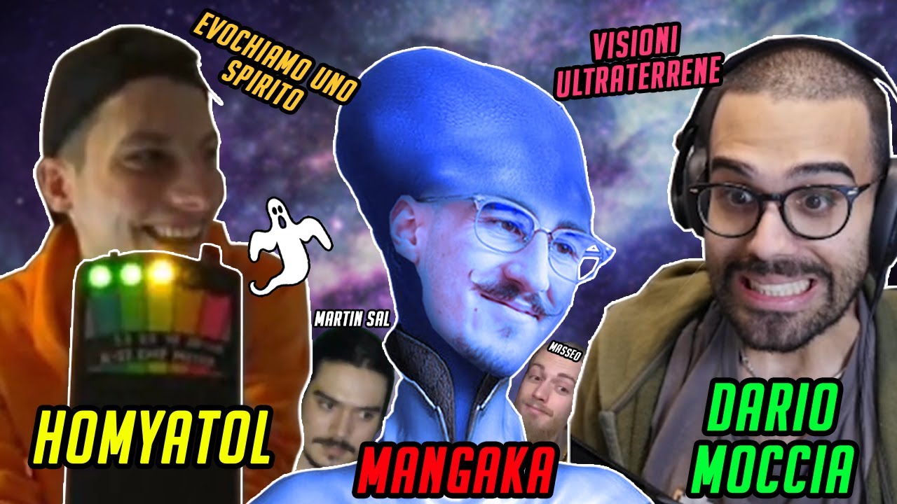 Dario Moccia crede che Mangaka96 sia il figlio di Dio + Homyatol cerca di invocare un fantasma