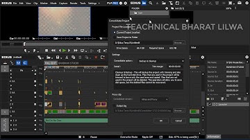EDIUS 5.6.7.8.9  CONSOLIDATE PROJECT SAVE
