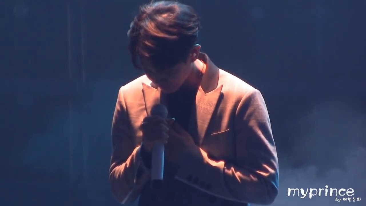 180617 - 양요섭 솔로콘서트 : It's You (눈물참으며노래하는요섭이)