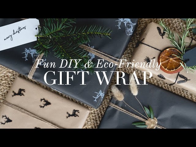 Christmas Gift Wrapping Ideas, Neutral & Aesthetic