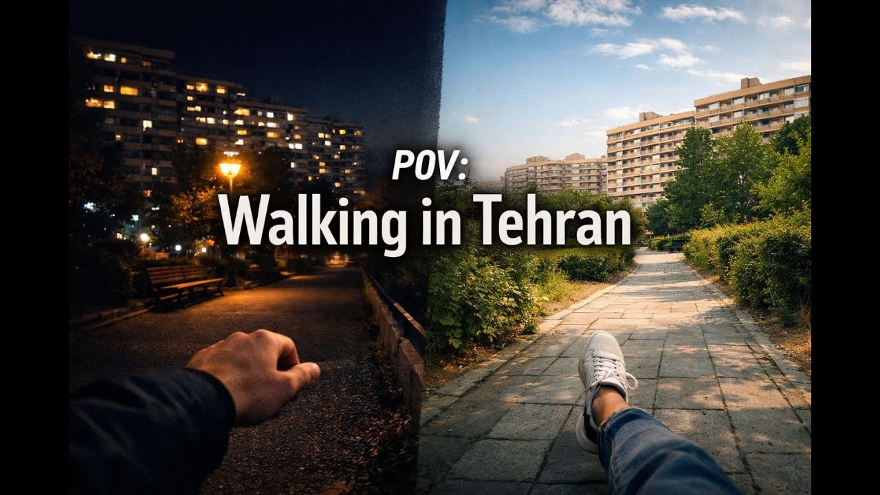 Walking Through Ekbatan, Tehran | Day & Night