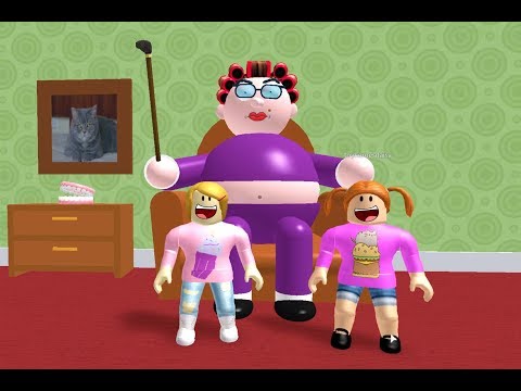 Roblox Escape Grandma With Molly Daisy Youtube - gamer girl roblox escape the grandma