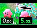 Can i beat the first level of kirby if random effects happen every 5 seconds