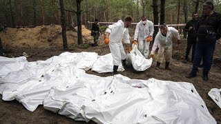 Ukraine : des centaines de tombes sommaires à Izioum, Zelensky dénonce une Russie de 