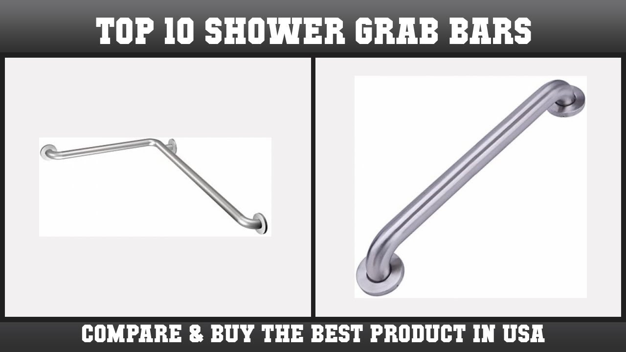 Top 10 Shower Grab Bars to buy in USA 2021 | Price & Review