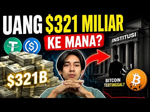 Stablecoin Tumbuh Lebih Cepat Daripada Bitcoin? Ada Uang $321 Miliar yang Belum Masuk ke Market