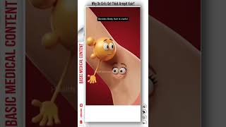 Why Do Girls Get Armpit Hair? #PubertyExplained #BodyHairFacts #GirlsHealth #HormoneTalk