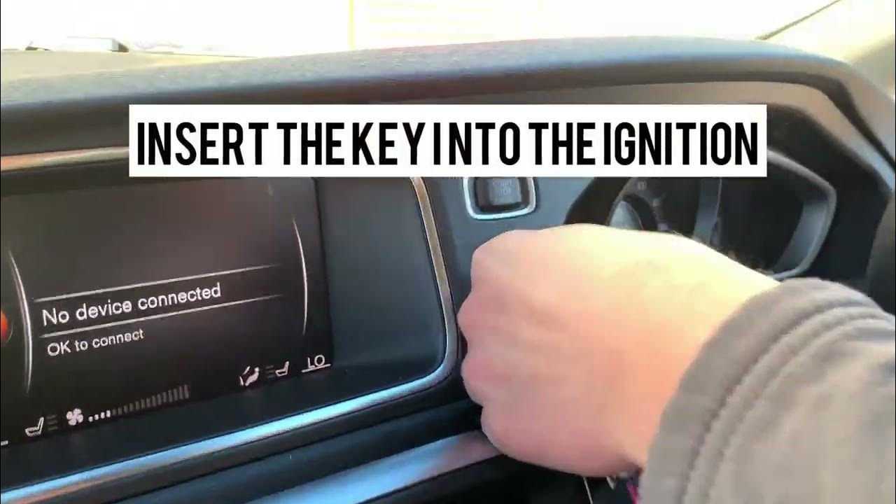 Volvo V40 How To Set Up Wiper Arms in Service Position to Change Wiper Blades YouTube