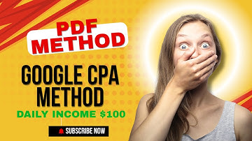 How to Upload PDF | Earn Income from CPA Marketing with Google Indexing (Step-by-Step Guide)