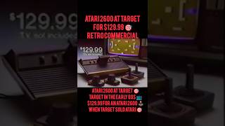 Atari 2600 At Target For $129.99 🎯 Retro Commercial