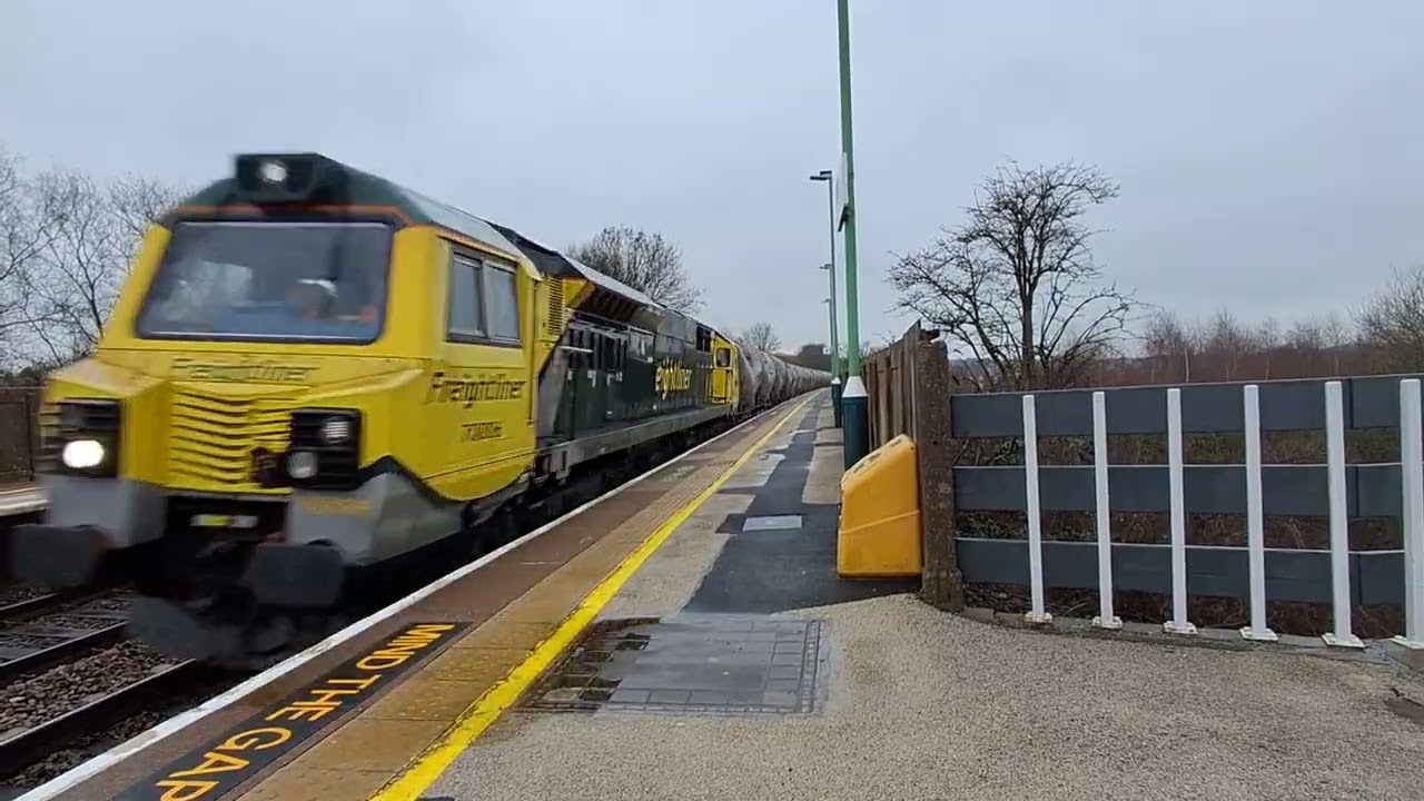 A gloomy & wet day on 06-02-2026 at Tamworth Station
