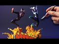 Sculpting MILES MORALES &amp; SPIDER-GWEN Diorama | Spider-Man: Across the Spider-Verse