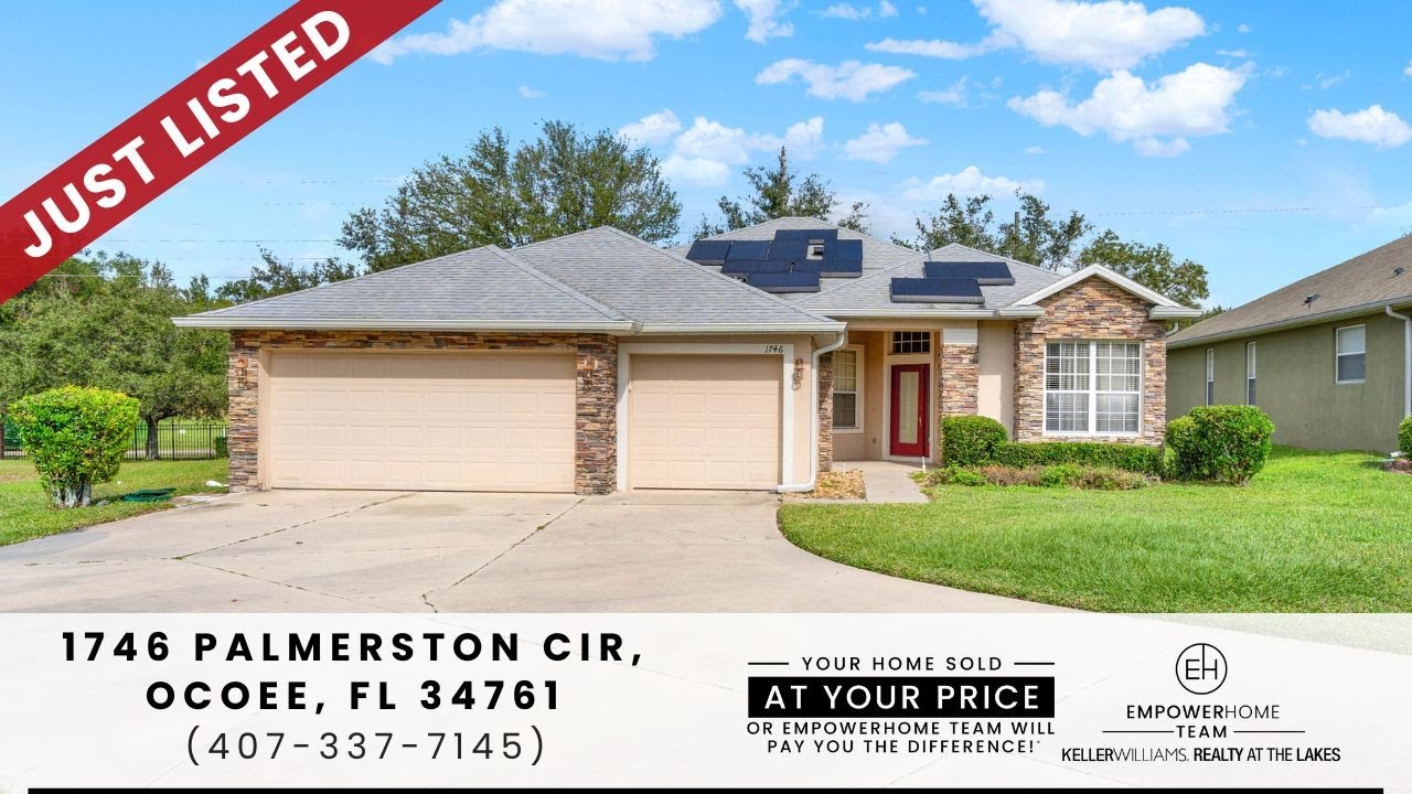 1746 Palmerston Circle, Ocoee, FL 34761 EmpowerHome Team (407) 337-7145