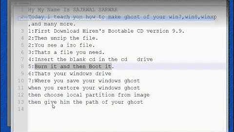 !00% working HOW TO MAKE GHOST WITH HIRENS BOOT CD on 2015