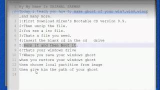 !00% working HOW TO MAKE GHOST WITH HIRENS BOOT CD on 2015