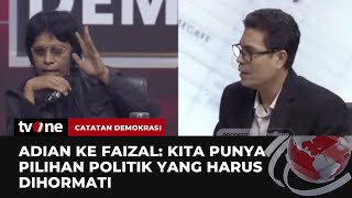 Faizal Singgung Aktivis 98 Masuk Parpol, Begini Respon Adian | tvOne