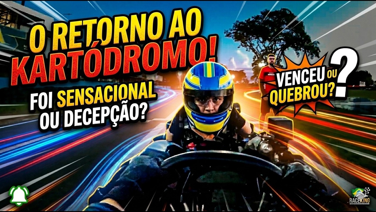 PRIMEIRA CORRIDA DE 2026 - KARTÓDROMO DO GUARÁ