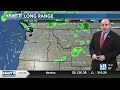 A Dry and warming trend lies ahead, with a few more peeks of sunshine