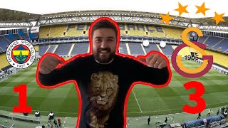 Fenerbahçe 1 - 3 Galatasaray İlk Defa Kadiköye Gi̇tti̇m Böyle Bi̇r Şey Olabi̇li̇r Mi̇ Ya