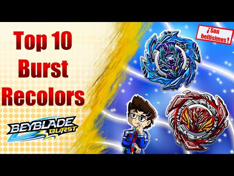 TOP 10 RECOLORS MAS BELLOS QUE HAN HECHO EN BEYBLADE BURST