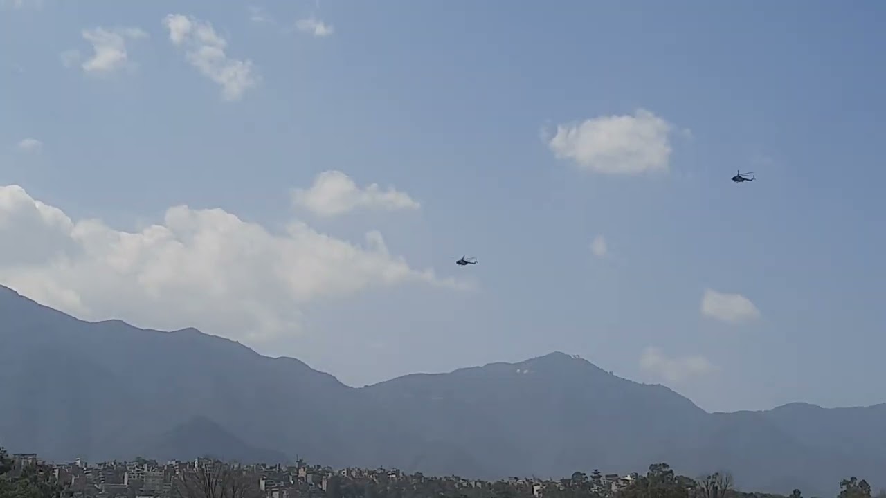 MCC News Nepal || MCC Pass Baneshower Ma Army Ko Helicopter || MILLENNIUM CHALLENGE CORPORATION MCC