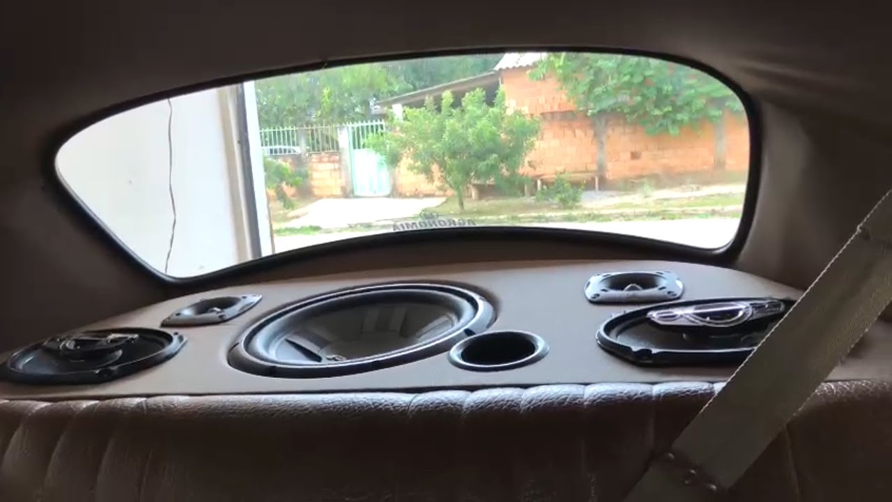 FUSCA COM 1 SUBWOOFER PIONEER 311 E 2 6X9 | ILOVEBASSBR