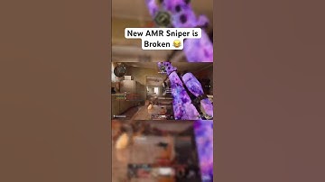 New AMR Mod 4 Sniper is BROKEN! #shorts #cod #blackops6