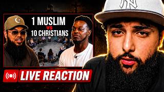 1 Muslim VS 10 Christians *LIVE WATCHPARTY*