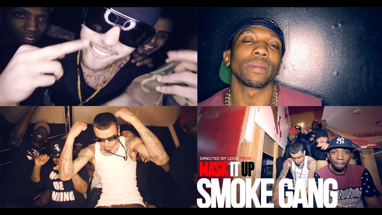 SMOKEGANG " MASK IT UP " ( OFFICIAL VIDEO ) PROD BY BROOKLYN CHEECH