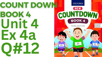 Oxford countdown book class 4 Unit 4 Decimals Ex 4a Question 12 @ytacademy198