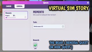 Virtual Sim Story | THE BEAR ( GENERAL QUEST OR HIDE QUEST ) screenshot 4