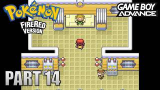 Pokemon FireRed - Part 14 - Vermilion Gym Leader: Lt. Surge | GBA Gameplay