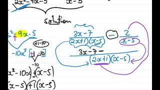 Form 3 Maths - Algebraic fractions